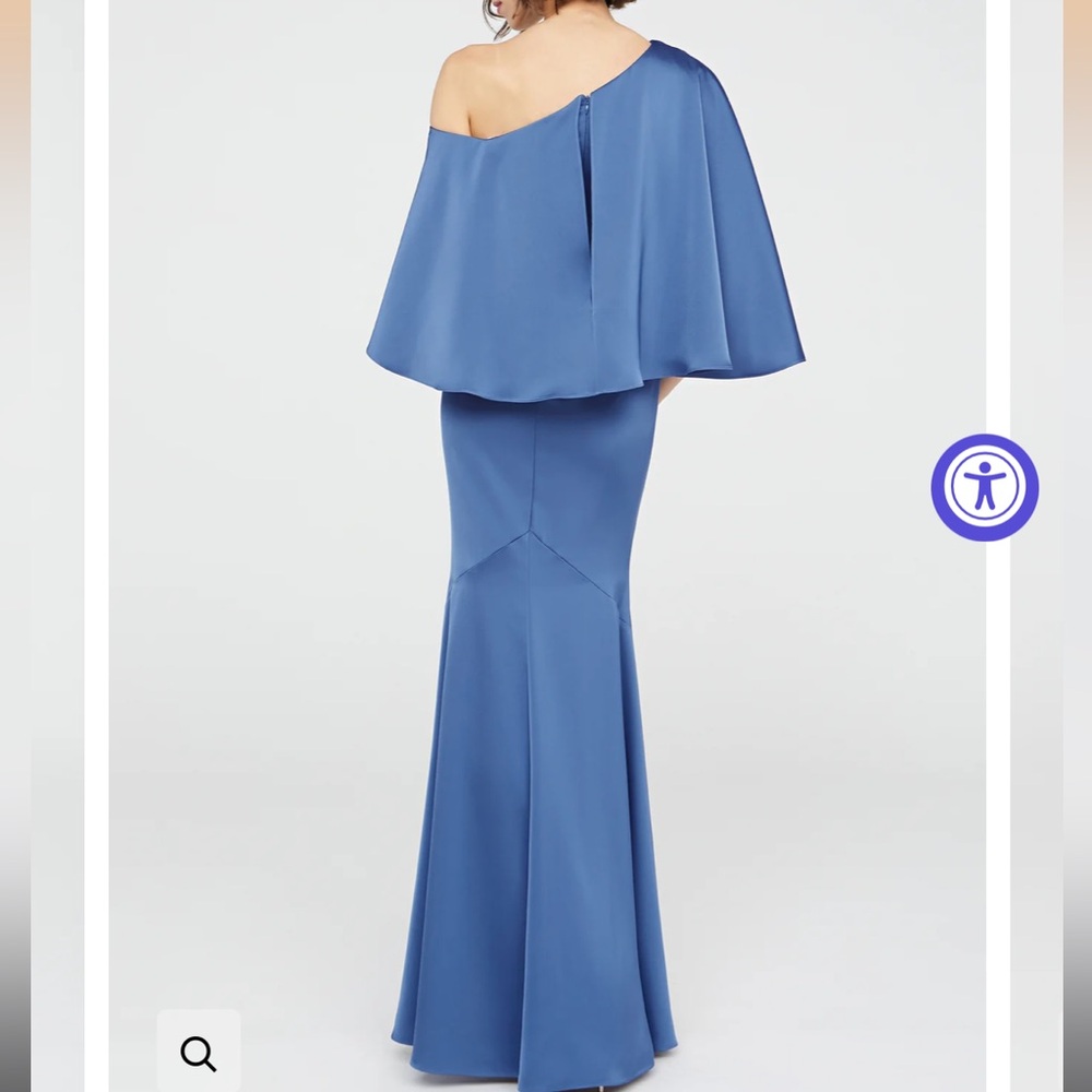 Theia Kia Cape Fit And Flare Gown size 8 - Picture 2 of 5
